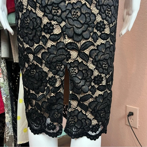 Dress The Population Nicole Velvet Lace Dress - Picture 13 of 16